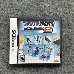 Winter Sports 2: The Next Challenge - Nintendo DS - CASE ONLY W/ Manuals Rare